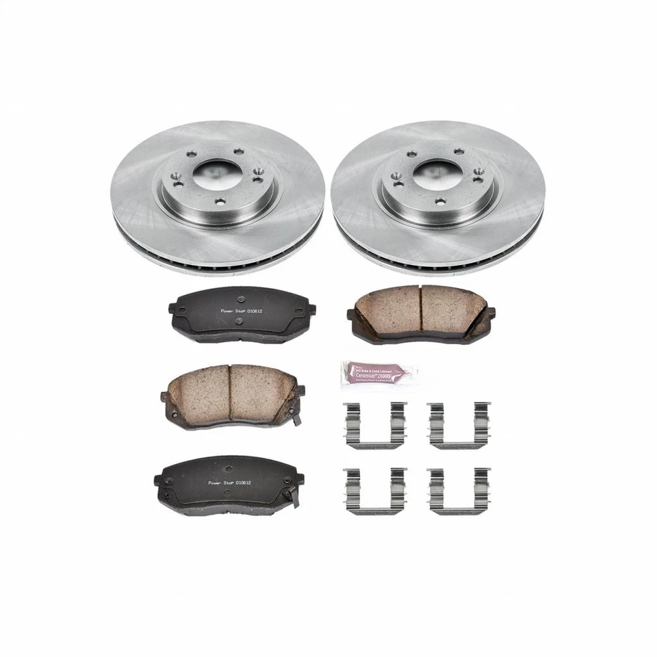 Power Stop Brake Kit For Hyundai Tucson 2010-2015 Front Autospecialty Foto 2 de 4