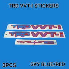 Trd Vvti Sticker Decal Jdm 3pcs Trd Vvti Sticker Decal Jdm 3pcs