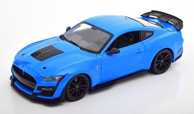 1:18 Maisto Ford Shelby Mustang GT500 2020 blue