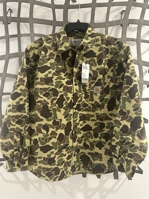 NATO 迷彩服 Lサイズ コットン Carharttワンポイントワッペン Carhartt WIP Tapestry Chore Coat | I035329.3CKXX | AFEW STORE