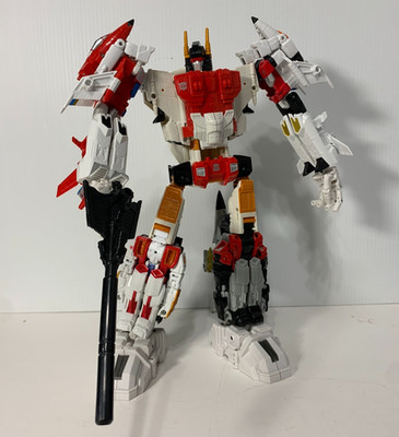 TRANSFORMERS Combiner Wars Superion Complete w/ Perfect Effect Upgrade Authentic