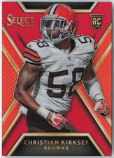 2014 Panini Select #128 Christian Kirksey Prizm Red #/99 RC
