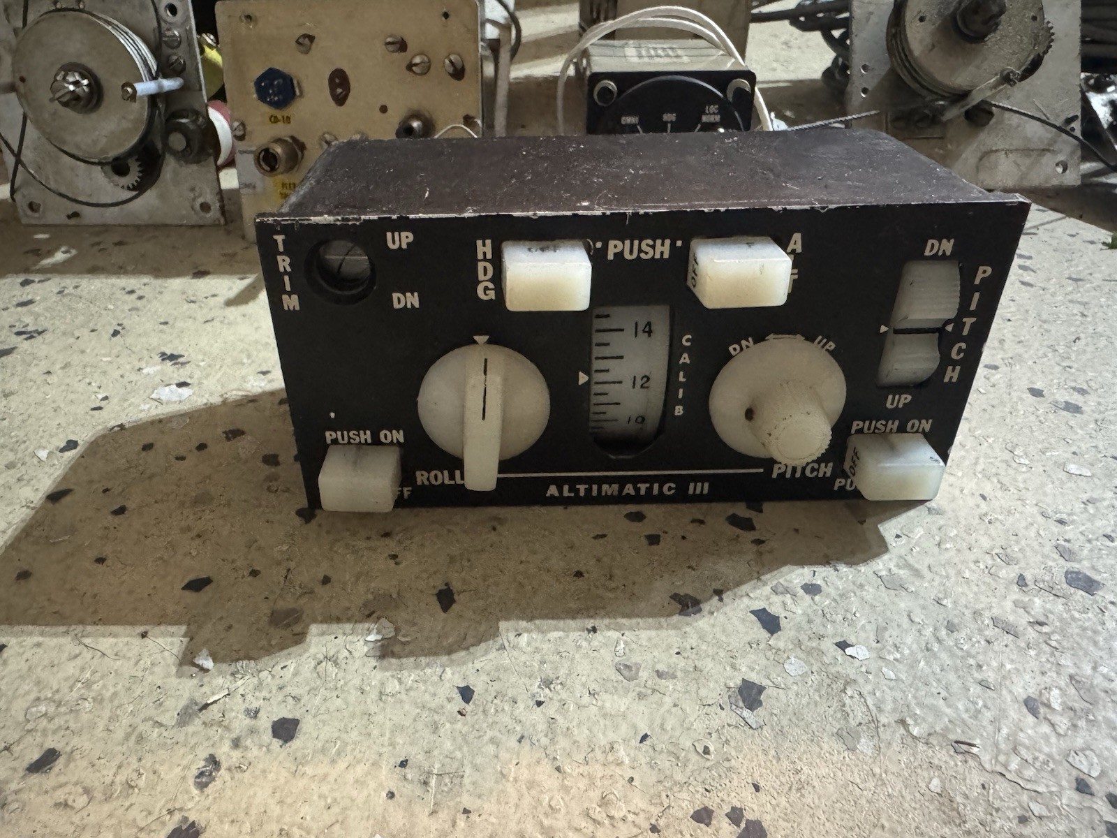 Altimatic III Autopilot System. Removed From PA30 For Avionics Upgrade.