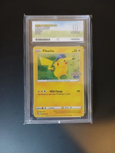 pikachu pokemon go 028 ace grade 8