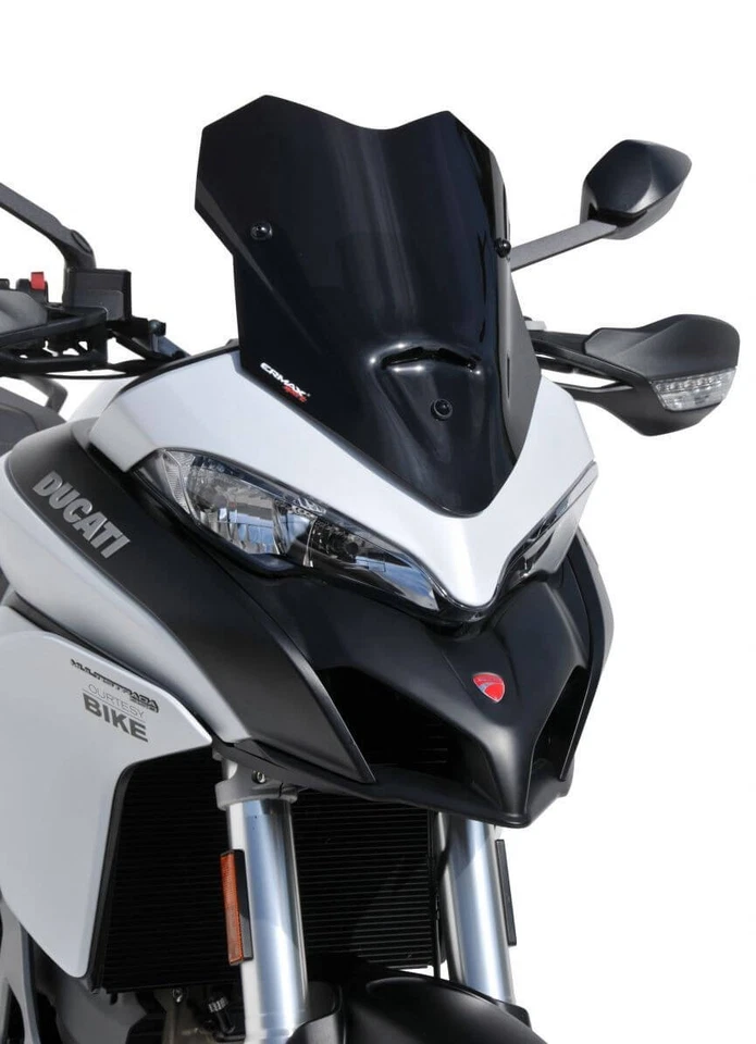 DUCATI 1260 MULTISTRADA - 18/20 - BULLE SPORT ERMAX NOIRE FONCEE - 0307028 - Photo 1/1