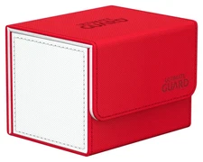 Ultimate Guard Sidewinder 100 Red/White Xenoskin Synergy Deck Box