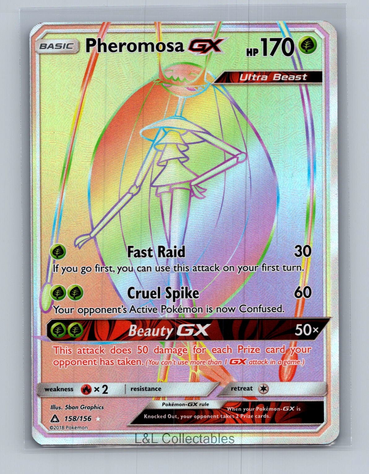 Kartana GX (Secret) #117/111 SM - Crimson Invasion Secret Rare