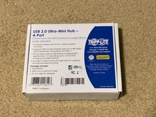 4-Port USB 2.0 Ultra-Mini Hub Black U222-004-R , Tripp Lite