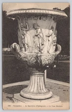 Le Sacrifice d'Iphigénie Urn Vase Medici Versailles France Postcard