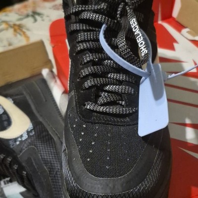Nike Air Force 1 Low x Off-White Black/White-Cone 2018 AO4606-001