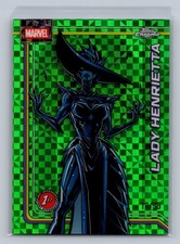 2026 Topps Chrome Marvel #130 Lady Henrietta Green X-Fractor Refractor /99
