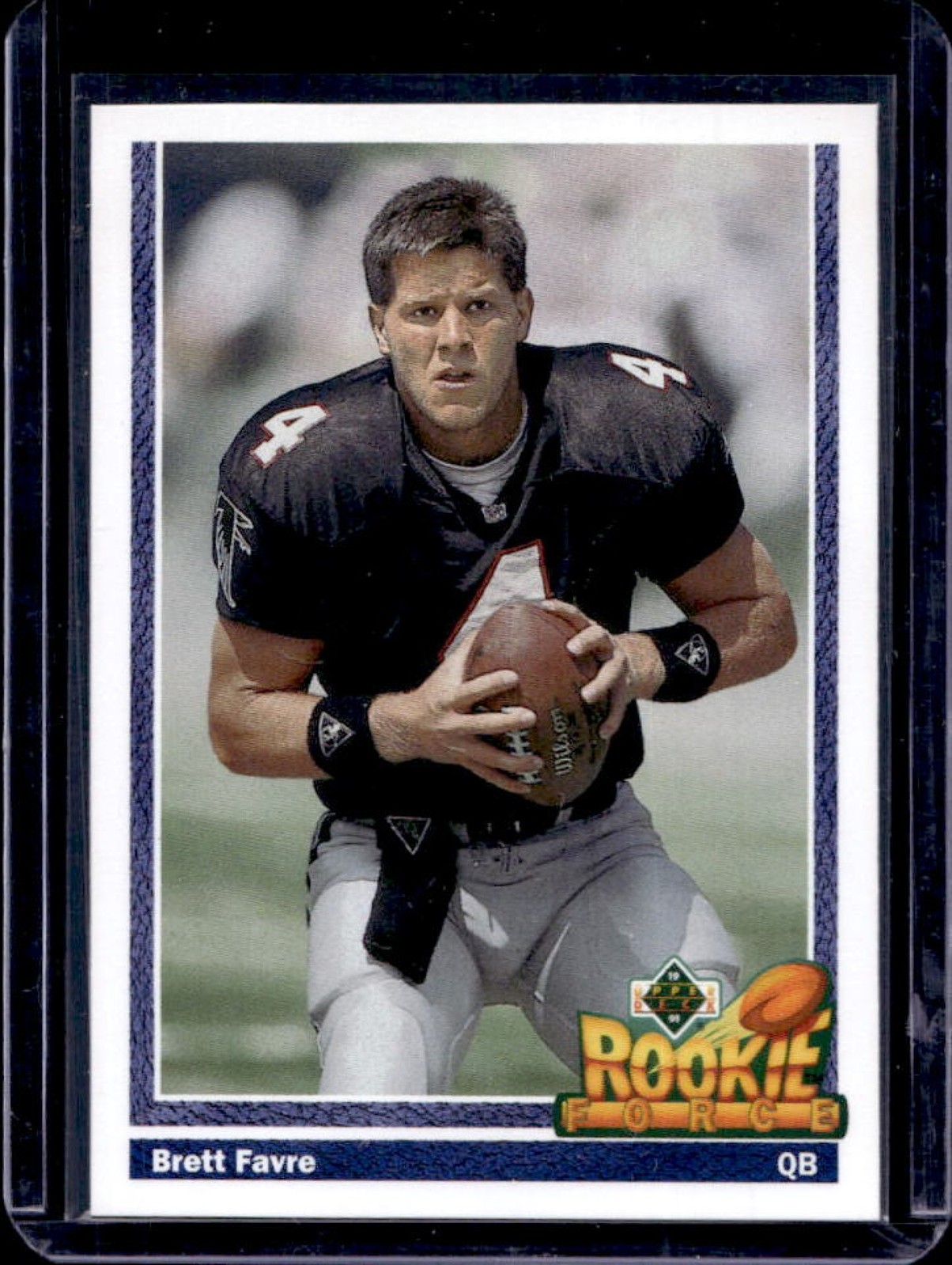 1991 Upper Deck Brett Favre Rookie RC #647 Falcons