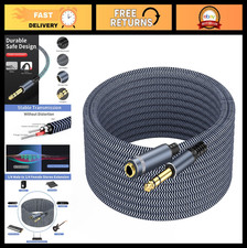 25ft 1/4" Male to Female Stereo Guitar Cable - Quarter Inch Headphone Extension