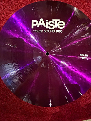 Paiste Color Sound 900 Series Purple Crash Cymbal Color Sound 900