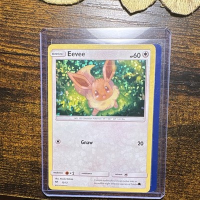 Pokémon TCG Eevee 012/012 McDonald's 2019 Promo Holo English 2019