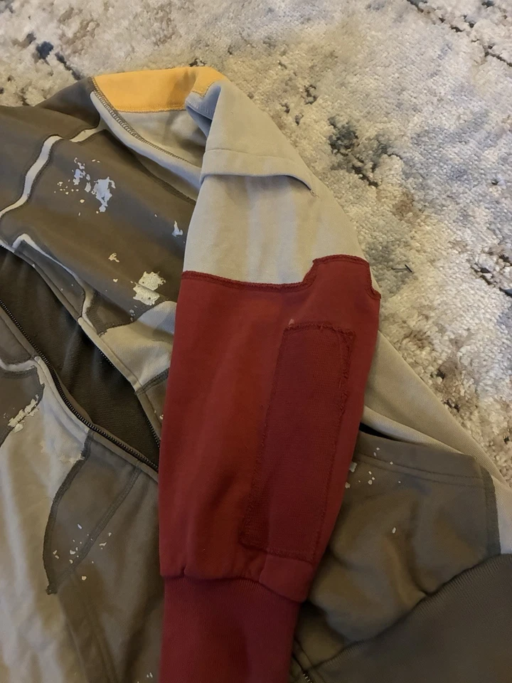 Sudadera con Capucha Marc Ecko Boba Fett Star Wars Cremallera Completa Talla Grande Foto 4 de 4