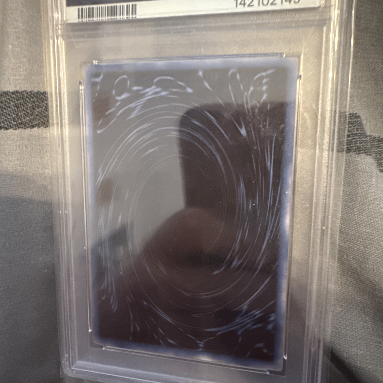 2003 YU-GI-OH! OBELISK THE TORMENTOR Game Boy Ultra Rare GBI-002 - PSA 8 view 7