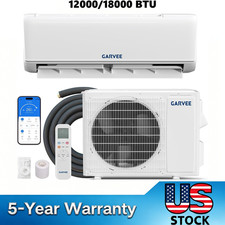 12000/18000 BTU Mini Split Air Coditioner Heat Pump WiFi APP Control AC Unit