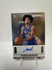 Jared McCain 2024-25 Prizm Deca Signatures RC Rookie Auto #PDS-MCC 76ers