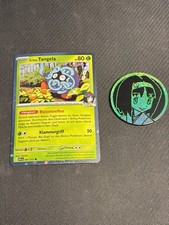 Pokémon Erikas Tangela 007/217 Holo Blister Promo & Münze / Coin Erhabene Helden