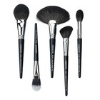 Anshute 5-Piece Professional Natural Goat Hair Makeup Brush Set NIB Face Brushes