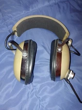 Vintage Koss PRO4AA Headband Headphones - Beige  (NOTES)
