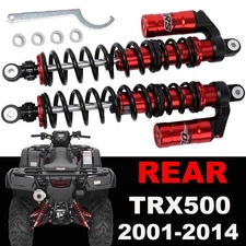 Upgraded For 2001-2014 Honda TRX500 Foreman Rubicon 4x4 Rear Shocks Coil Overs