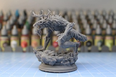 Wendigo, Horror Eldritch Monster | Boss Enemy | 32mm | 3D Printed DnD Miniature