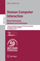 Julie A. Jacko | Human-Computer Interaction. Novel Interaction Methods And...