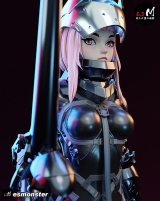 Lanze Reiter - Figure 3d Print Model kit Unpainted Unassembled