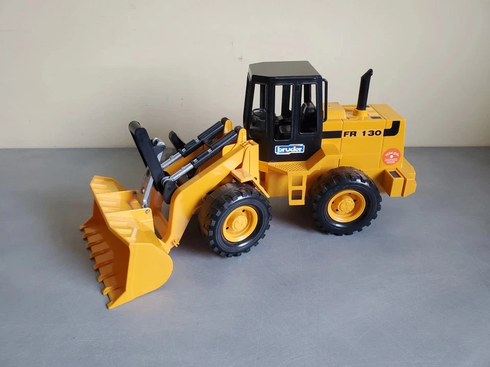 BRUDER FR130 Caricatore Bulldozer 1:16 Motore Cantiere Tp 40cm Giocattolo Vfn - Immagine 4 di 4