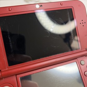 New Nintendo 3DS XL Red Console US Model - Tested! W Charger Stylus