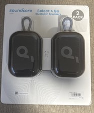 Soundcore Select 4 Go Bluetooth Speaker by Anker 2-pack Bundle -Brand New-