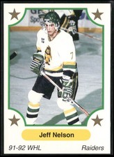 1991-92 7th Inning Sketch WHL #265 Jeff Nelson