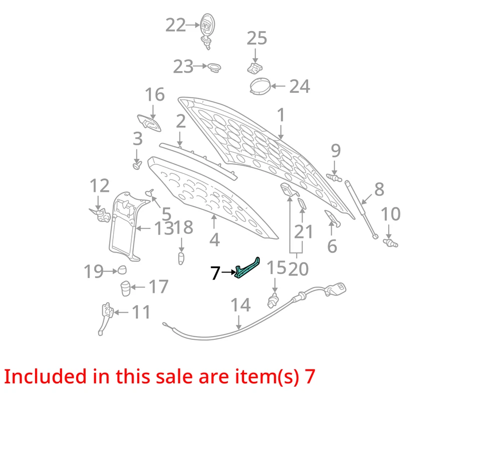 SE ADAPTA A CADILLAC DEVILLE 2000-2005 BISAGRA ASM CAPÓ CUERPO SI 25662711 - NUEVO OEM Foto 2 de 3