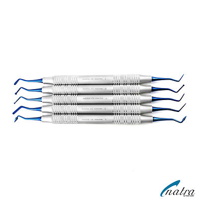 Dental Probe Scaler Spatula 5-Piece Composite Dental Filling Instrument Set - Probe, Scaler, Spatula, Plugger (German-Made) Dental Cleaning Tools - Foto 9