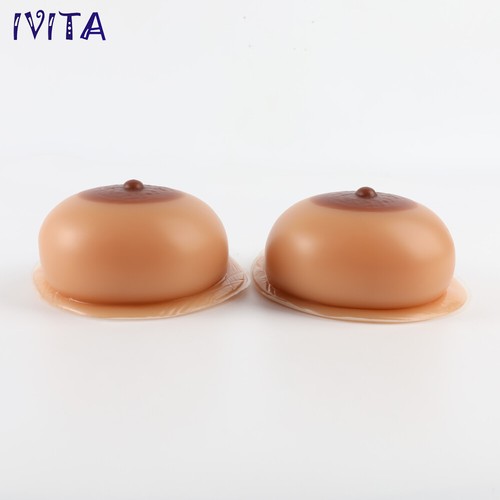 A Cup Self-Adhesive Artificial Silicone Breast Forms Fake Boobs Bra Enhancers - Picture 11 of 12