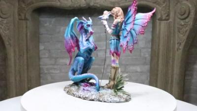 Amy Brown Mother Khaleesi Fairy Time Out Bad Dragon Figurine ...