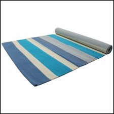 Yoga Rug | Mat Handmade Cotton Embroidery & S...