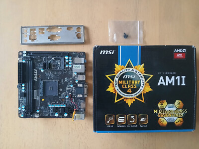HOT Msi Am1i Am1 Ddr3 Mini Itx MSi AM1I Socket AM1 AMD USB