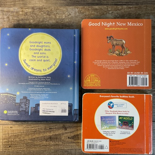 Children’s Bed Time Goodnight Books - Set Of 3, Hardcover, Pictures - Picture 5 of 7