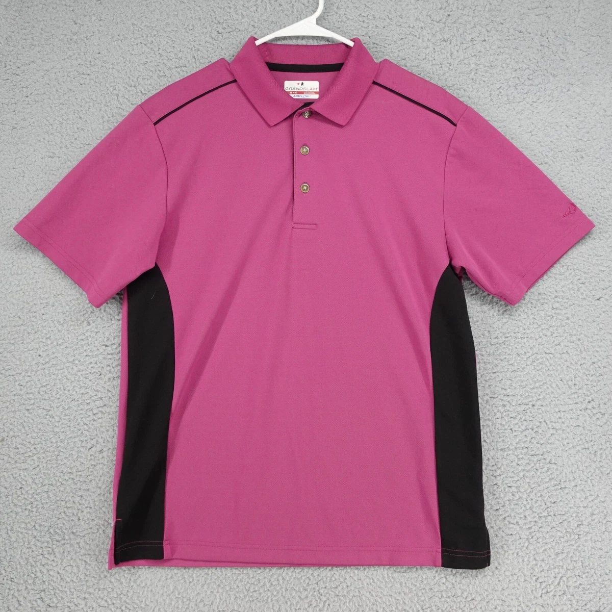 Grand slam shop airflow polo shirts