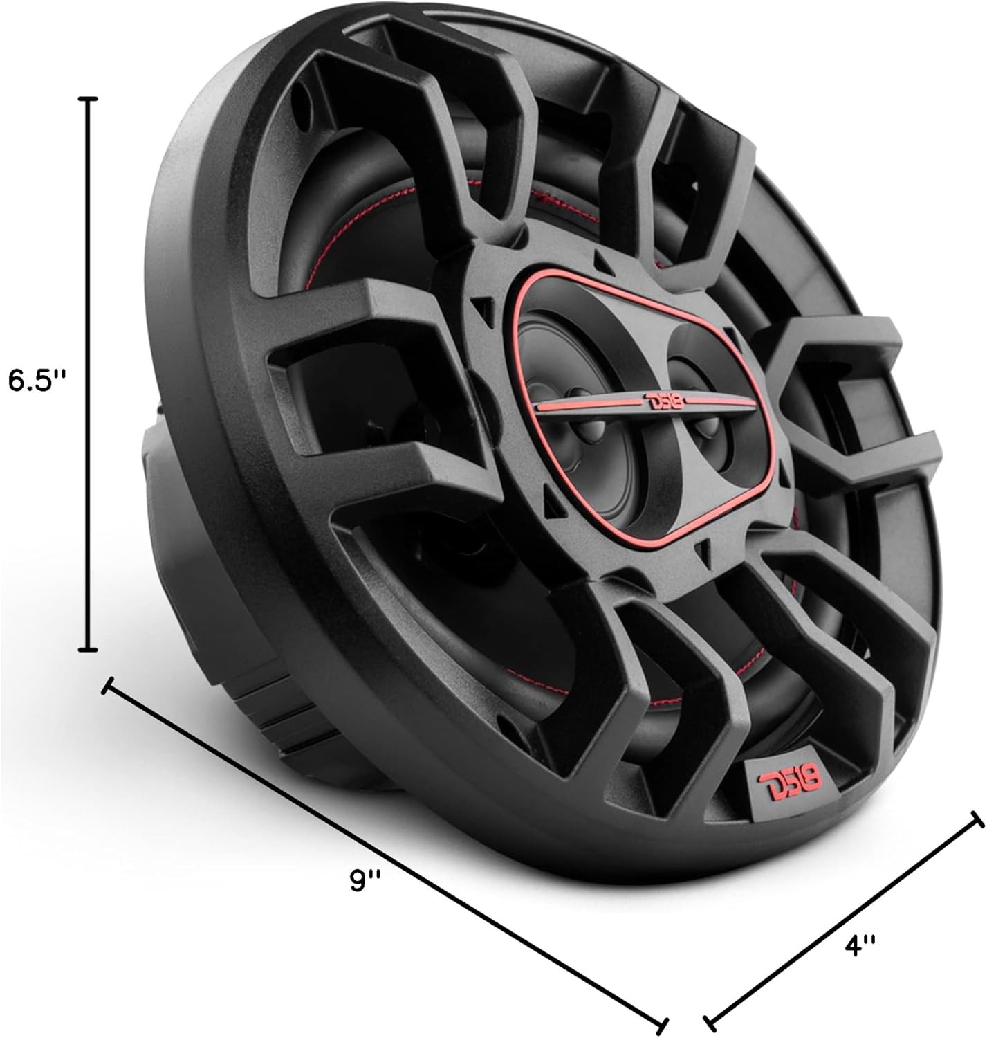 GEN-X 6x9 3-Way Coaxial Speakers 180W with Mylar Tweeters - Pair