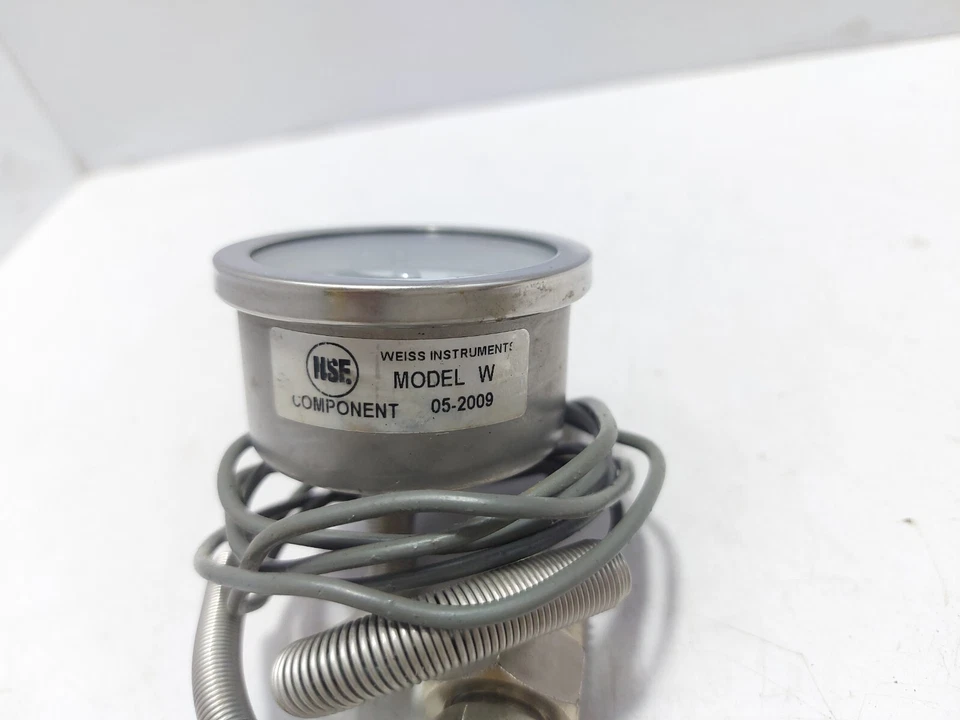 Weiss Instruments Model W Thermometer P/N 113622 - Image 4 of 4