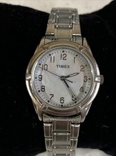 Timex TW2P76000 DISPLAY Women's Watch Easton Avenue Silvertone Bracelet Quartz