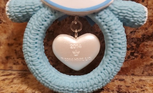 Hallmark Keepsake Baby Boys First Christmas Ornament Dated 2014 NIB - Picture 6 of 20
