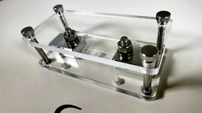 GP Car Audio Single spot ANL Fuse Block Holder Lug Style Clear Acrylic 