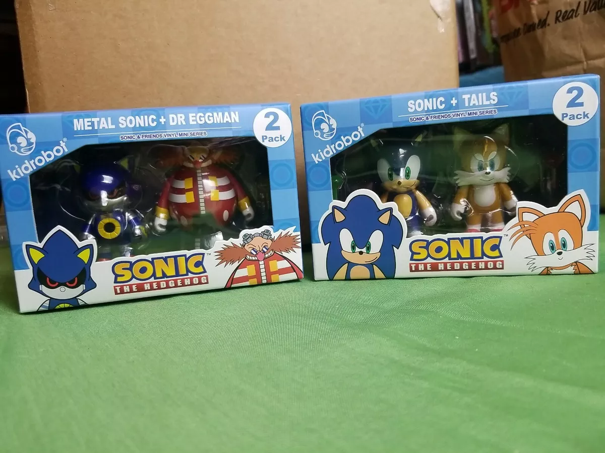 Sonic the Hedgehog 3 Vinyl Figure Dr. Robotnic and Metal Sonic 2-Pack -  Kidrobot