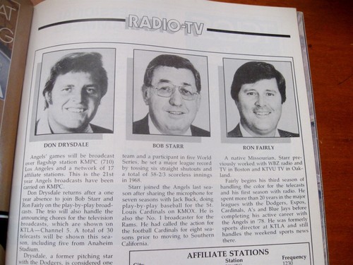 Vintage 1981 California Angels Baseball Magazine MLB Angels Baseball History - Bild 4 von 24