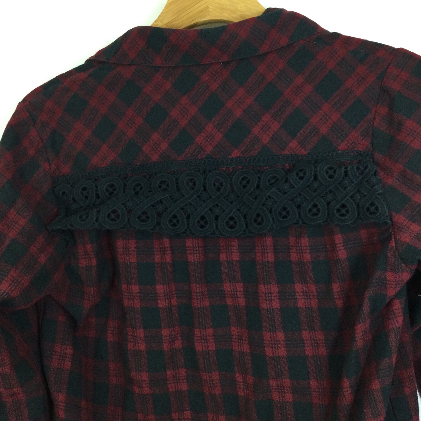 Sam Edelman Patchwork Flannel Sparrow Embellished… - image 7